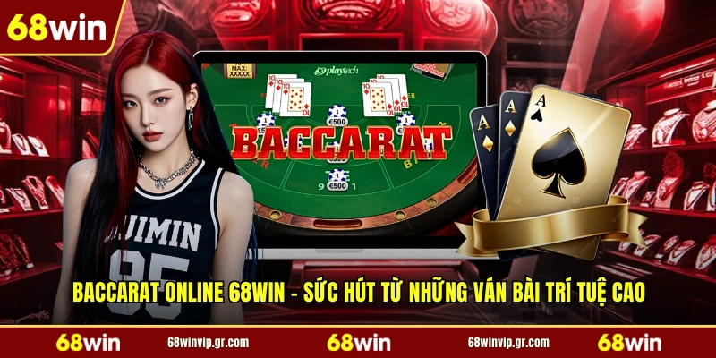 Baccarat Online 68WIN - Sức Hút Từ Những Ván Bài Trí Tuệ Cao