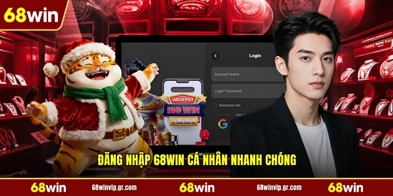 Đăng nhập 68WIN cá nhân nhanh chóng