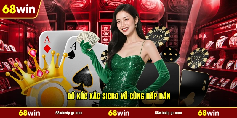 Đổ xúc xắc sicbo vô cùng hấp dẫn