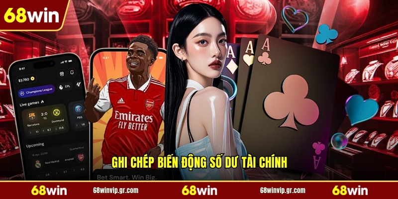 Ghi chép biến động số dư tài chính