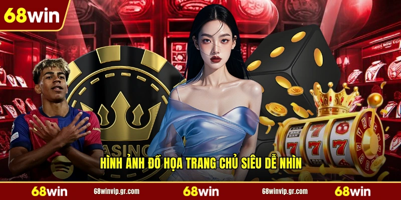 Hình ảnh đồ họa trang chủ siêu dễ nhìn