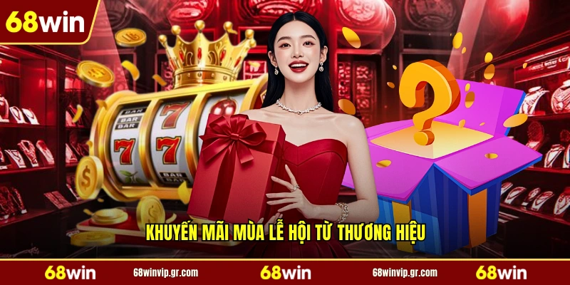 Khuyến mãi mùa lễ hội từ thương hiệu