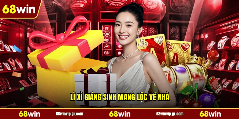 Lì xì giáng sinh mang lộc về nhà