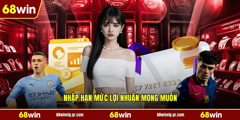 Nhập hạn mức lợi nhuận mong muốn