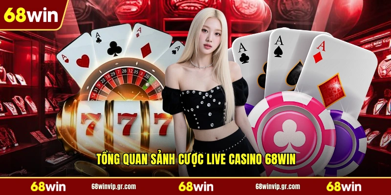 Tổng quan sảnh cược live casino 68WIN