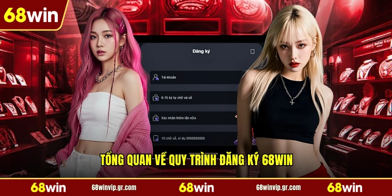 Tổng quan về quy trình đăng ký 68WIN